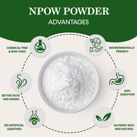 NPOW Resveratrol Powder - Organic Trans Resveratrol,Resveratrol Antioxidant Supplements, Trans Resveratrol Supplements, Organic Resveratrol, 99.5% Trans Resveratrol Powder 25g