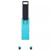 Pelican 1615 Complete Teal Trolley Kit - With 2 wheel