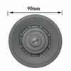 90mm Pulley Wheel Bearing Nylon - Grooved Edge Wearproof Pulleys