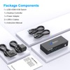 HDMI Kvm Switch 2 Monitors 2 Computers 4K@60Hz Dual Monitor