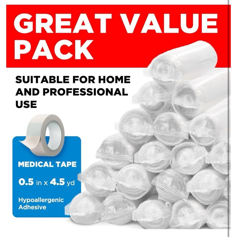 Gauze Rolls - 24 Pack - 4" X 4.1Yd Breathable