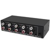 Tunghey RCA AUX Audio Splitter 1 in 4 Out, Stereo