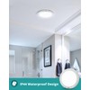 wowatt 2Pcs Battery Operated Ceiling Lights Rechargeable Motion Sensor Light