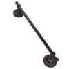 Towel Bar Copper Retro Space Saving 40CM Multifunctional Tilt Proof