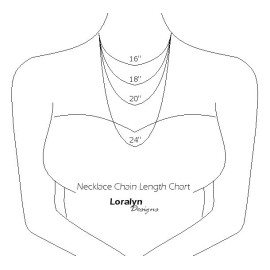 Loralyn Designs 20 Inch Black Leather Necklace Cord 2mm Sterling Silver Lobster Clasp Hardware