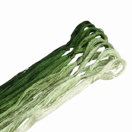 MINGGUXIUYI Mulberry Silk Embroidery Thread - Silk Threads for Cross Stitch, Chinese Silk for Weaving, DIY Jewelry & Craft Kits (45)