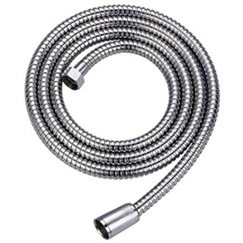 KAV Steel Shower Hoses - Universal Standard Fitting and Flexible Anti-Kink Hose for Ease Use and Adjustment - Bathroom Accessory (1.50 Meter)