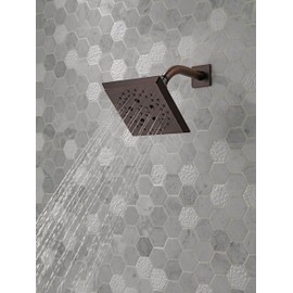 Delta 52664-RB H2Okinetic 5-Setting Raincan Shower head, Venetian Bronze