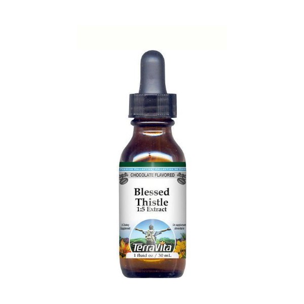 Blessed Thistle Glycerite Liquid Extract (1:5) - Chocolate Flavored (1