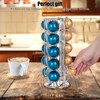 Coffee Capsule Stand 360° Rotation Anti Slip Thick Base Wrought