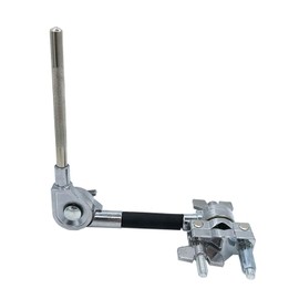 TUOREN Cowbell Mounting Clamp Adjustable Mini Cowbell Mount Bracket, Percussion Mounting Arm Clamp Integrated Extension Holder for 3/8'' to 5/8'' Rods