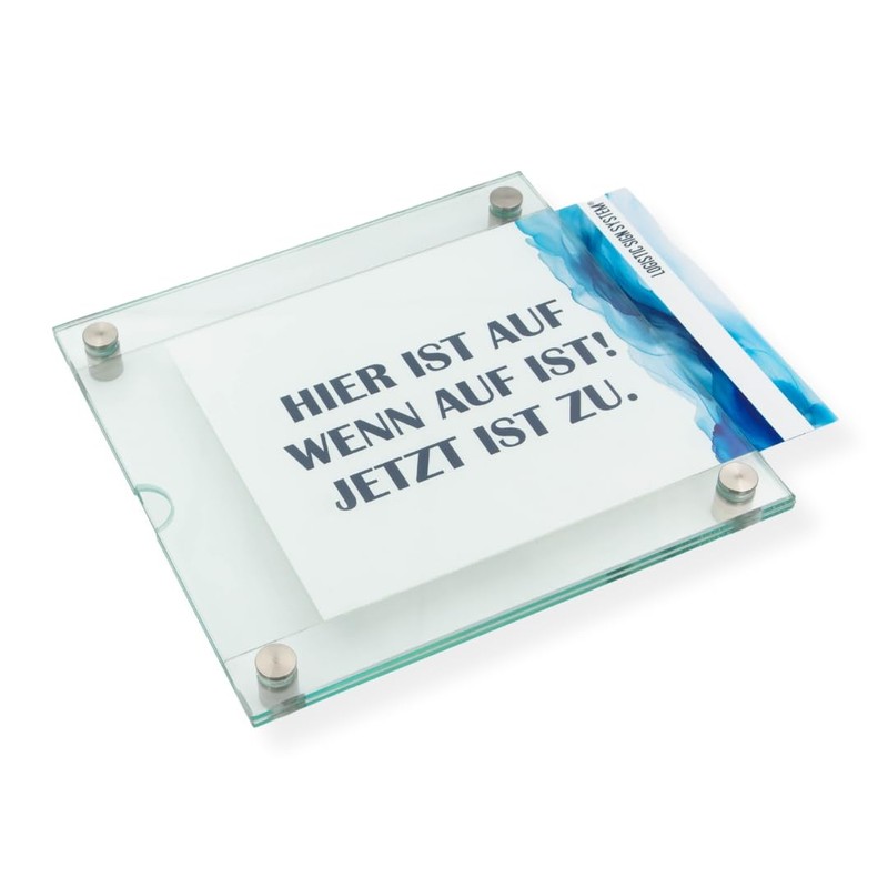 Logistic Sign System Removable frame, quick exchange of information with