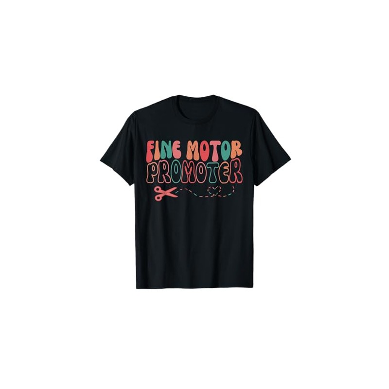 Groovy Fine Motor Promoter Occupational Therapy OT Therapist T-Shirt