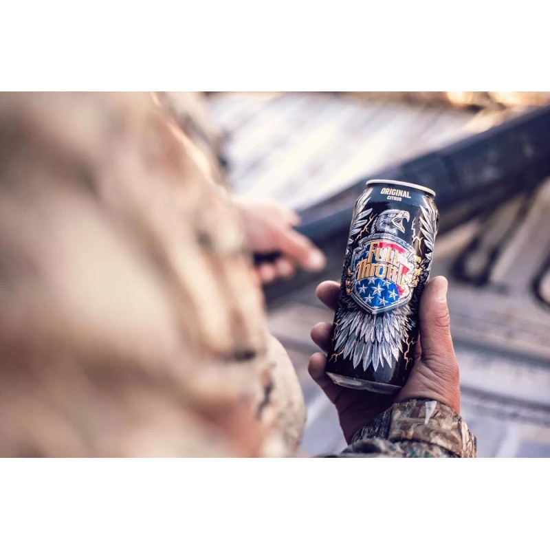 Full Throttle Citrus: Hard-Working Energy Drink. 16 Fl oz (Pack