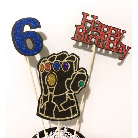 Unbranded Avengers Infinity War Birthday Centerpiece