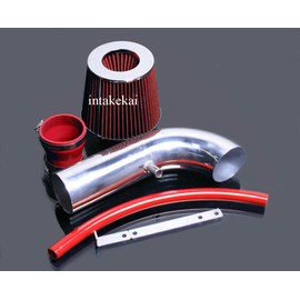 INTAKEKAI Performance Air Intake (Compatible with 1985-1988 PONTIAC FIERO 2.8 2.8L V6 MODELS) (RED)