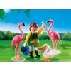 PLAYMOBIL 4758 Animal Groomer with Exotic Birds