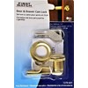 First Watch Security 7/8 in. Polished Brass Keyed Alike Cabinet