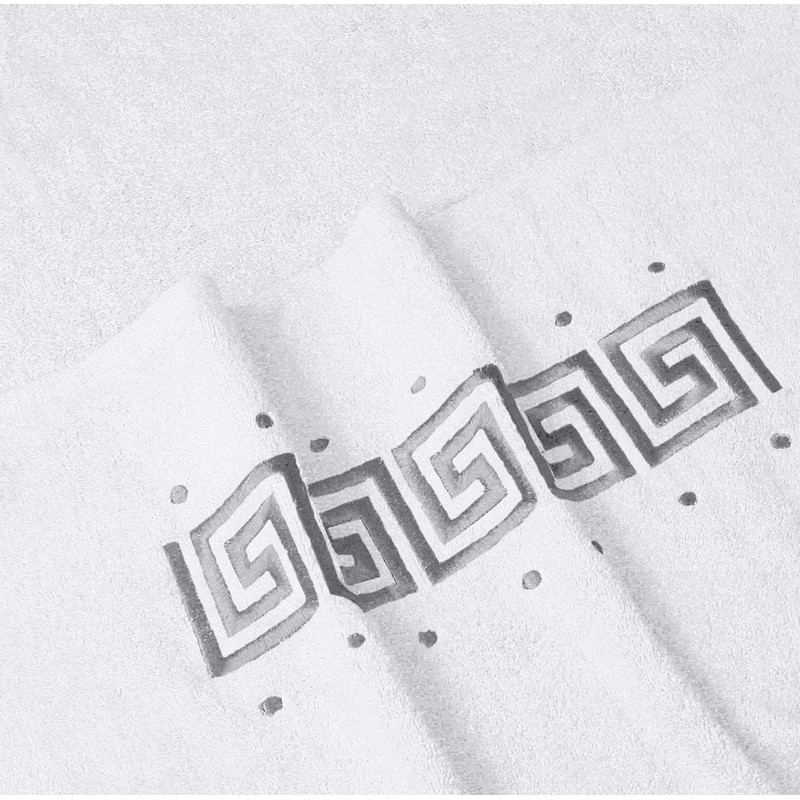 Decorative Greek Key 100% Cotton 3 Piece Set - 650