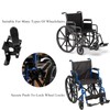 Wheelchair brakes, Universal Brake, Replacement Parts, One-Handed Operation, Suitable For