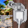 2 pieces outdoor socket, waterproof, IP66 outdoor socket, outdoor socket,