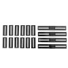 Unbranded For Mazda 3 2013-2022 Sedan Hatch Side Skirts Winglet