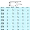 15 Pcs Diamond Drill Bits for Ceramic, Diamond Hole Saw