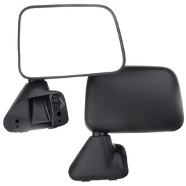 ECCPP Manual Side View Mirrors Left & Right Pair Set for 1987-89 Toyota 4Runner & 1987-95 Toyota Pickup