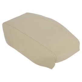 MACHSWON Car Center Console Cover Armrest Seat Box Cover Protector Replacement Microfiber Leather for Toyota Prius 2004 2005 2006 2007 2008 2009 Beige Arm Rest Cover
