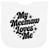 inktastic My Meemaw Loves Me Grandchild Quote Baby Terry Cloth