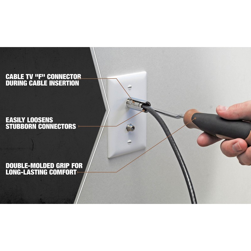 Southwire CPT-CF1 Coax Prep Tool for""F"" Connectors