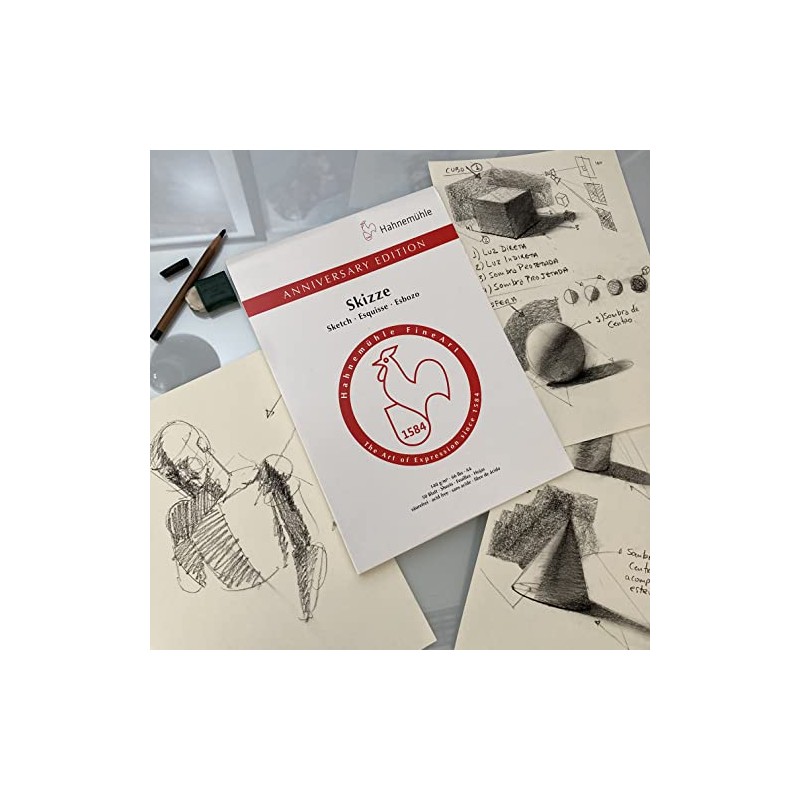 Hahnemühle Anniversary Edition A4 Sketch Pad 140gsm 50 Sheets