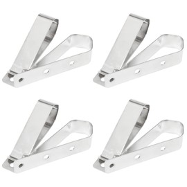 SJZBIN 8PCS Garage Door Opener Clip Remote Visor Clips Remote Control Holder for Cars Visor Clip, Silver