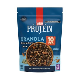 Wild Protein | Granola Crunchy Mix | 250 g | 10 g de Proteína