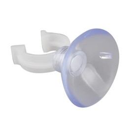 HALJIA 10PCS 15mm Aquarium Fish Tank Suction Cups Airline Hose Pump Air Line Tubing Holder Aquarium Suction Cup Clips Airline Tube Holders Clamps for Fish Tank White