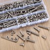 M5 Bolts and Nuts Set, 260 Pcs Hex Socket Head