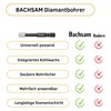 BACHSAM 2 x Diamond Tile Drill Bits 6 mm, High-Quality