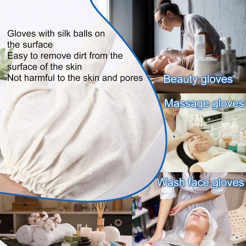 Garshana Gloves Raw Gloves for Ayurvedic, Cellulite Reduction & Dry