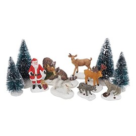 VBS Miniaturen Set "Weihnachten im Wald", 11-tlg.