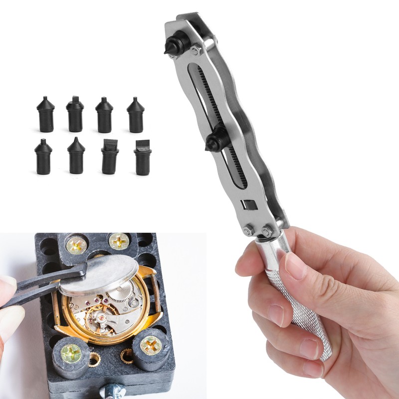 Watch Back Case Opener Set Non Slip Alloy Steel Watch