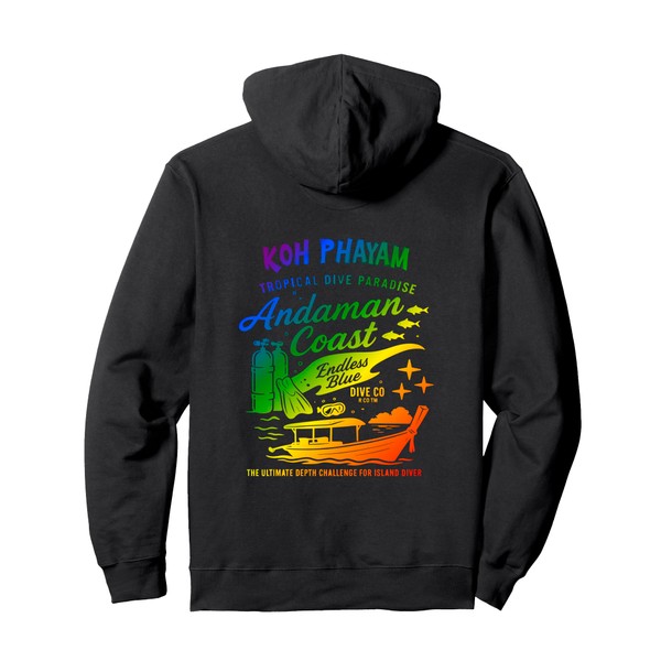 Koh Phayam Dive Adventure Andaman Coast Pullover Hoodie