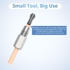 Neeki Flapper Adapter, stainless steel angle grinder adapter, compatible with