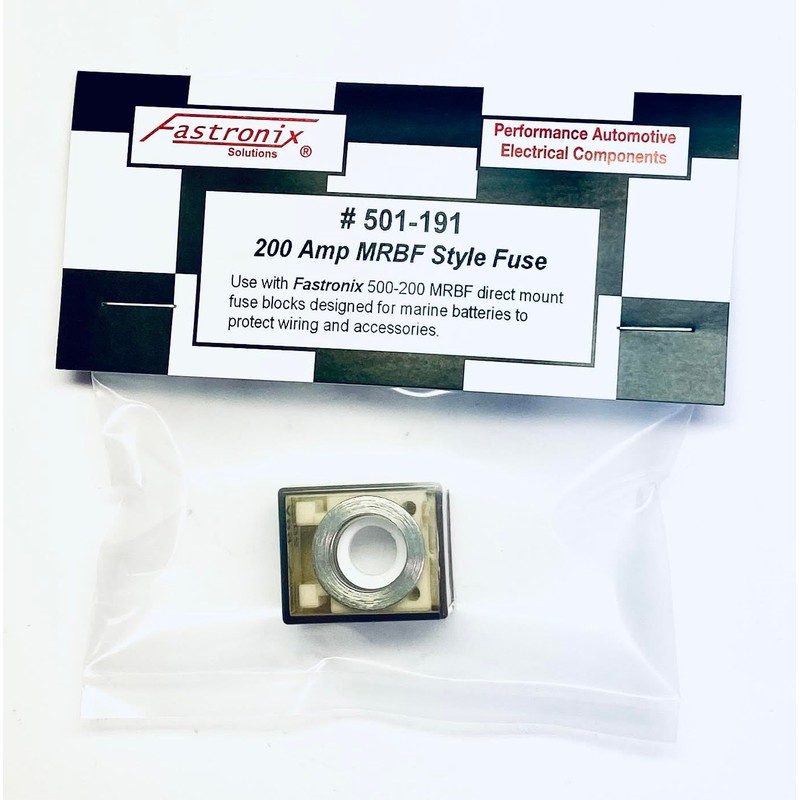 Fastronix 200 Amp Stud Mounted Marine Rated Battery Fuse (MRBF)