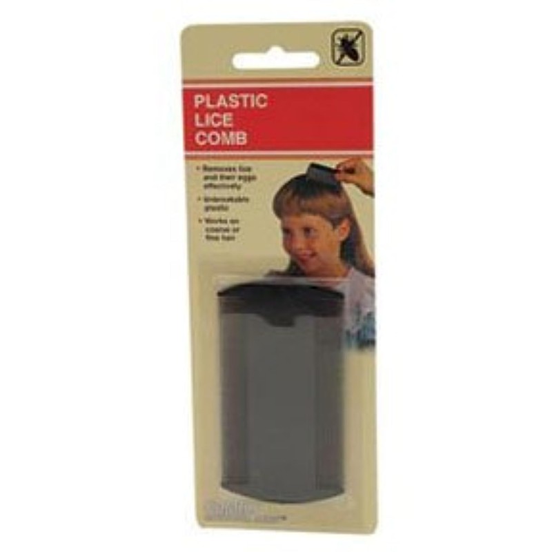 Lice plastic comb for hair lice treatments, #67323 - 1