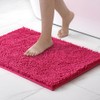 MIULEE Bathroom Mat Bath Mat Non Slip Anti Mould Chenille