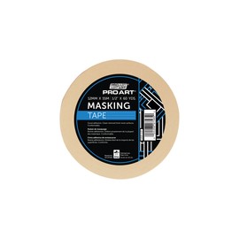 PRO ART Masking Tape, 1/2-inch x 60-Yard Roll, Natural
