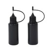 MYmama Needle Bottle 20ml 2pcs Fine Nozzle Blackout Plastic Bottle