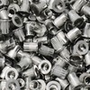 A2 Stainless Steel Flat Head Rivet Nut with Round Shank