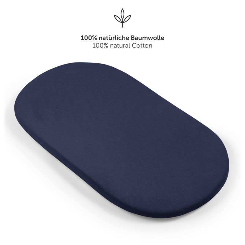 Laleni 2x Moses Basket Sheets - Soft 135gsm Cotton Travel