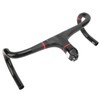 Spomann 420x100mm Carbon Fiber Road Integrated Bicycle Handlebar with Stem
